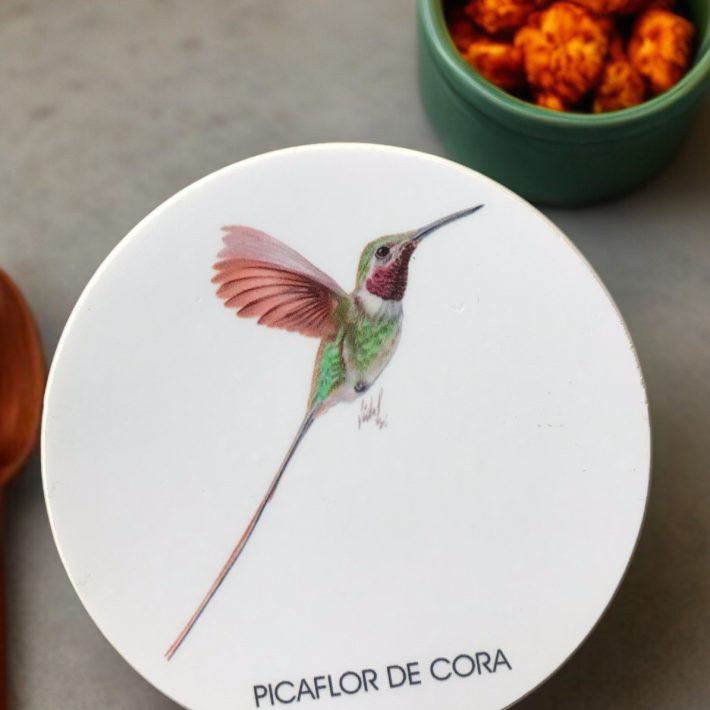 Posavaso Picaflor de Cora