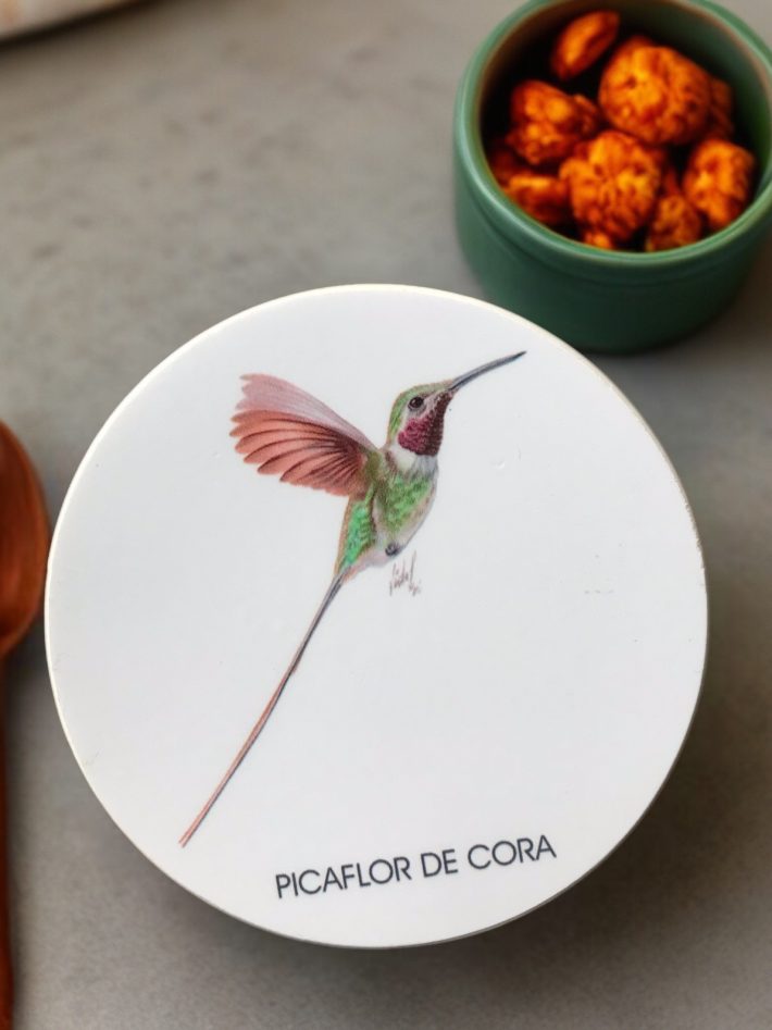 Posavaso Picaflor de Cora