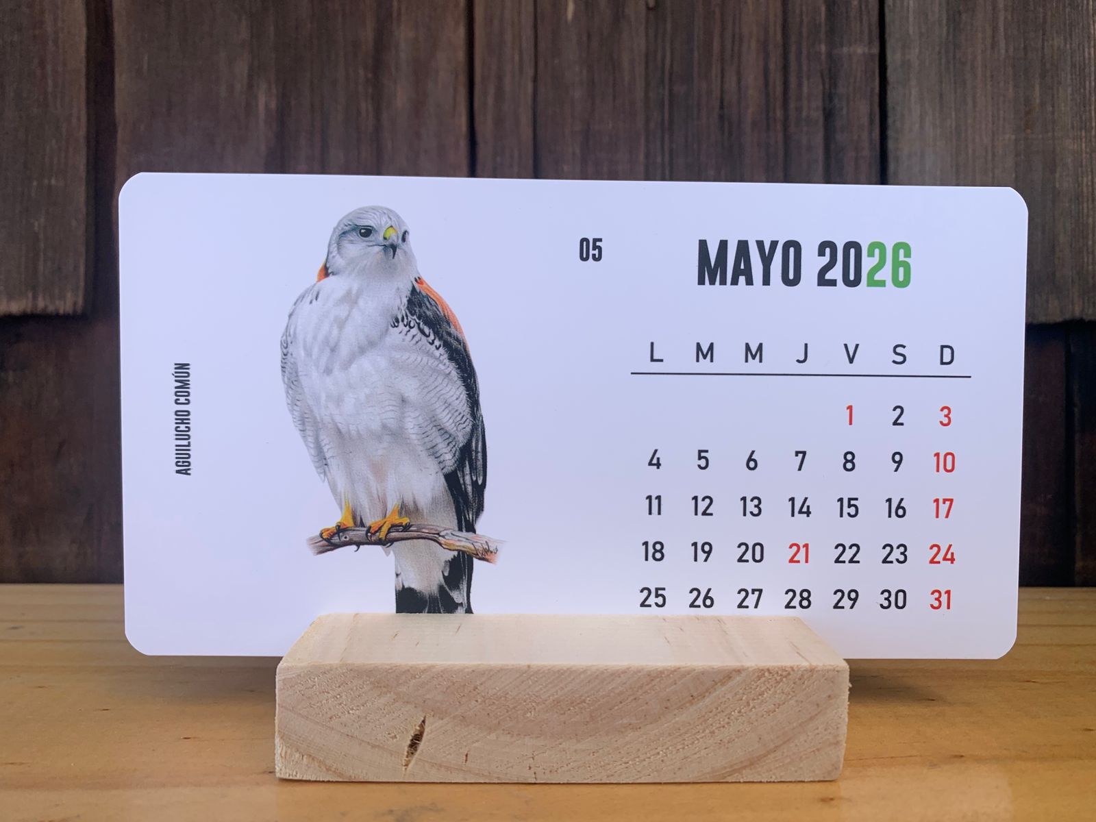 Calendario 2026 Fauna Nativa - Imagen 5