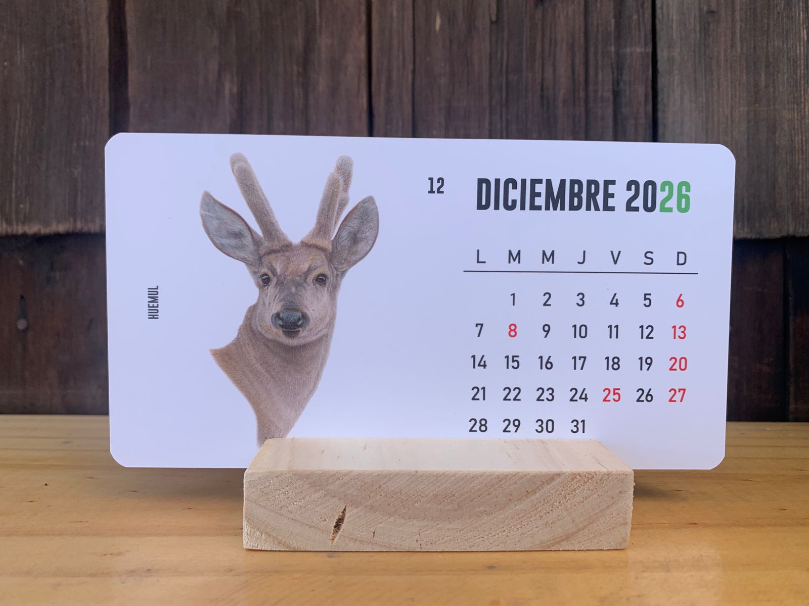 Calendario 2026 Fauna Nativa - Imagen 12
